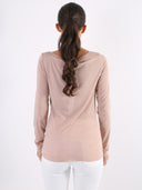 Maglia basic in misto cashmere