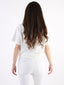 T-shirt AMOR con perle e strass