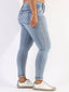 Blue jeans skinny con strass Skyfall