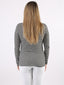 Maglia con scollo lupetto in misto cashmere