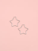Orecchini stelle sagoma