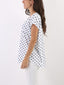 T-shirt con maxi pois