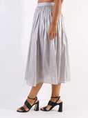 Gonna midi con lurex