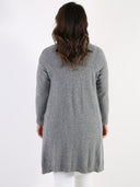 Cardigan lungo con taschine
