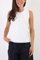 Top con paillettes