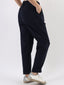 Pantalone paperbag con taschine rouches