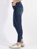 Blue jeans con stelle nere