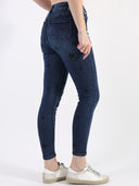 Blue jeans con stelle nere