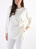 Maglia con fiocco davanti