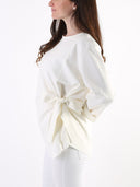 Maglia con fiocco davanti