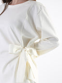 Maglia con fiocco davanti