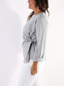 Maglia con fiocco davanti