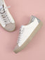 Sneakers basic con dettaglio glitter