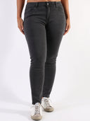 Jeans push-up curvy con brillantino