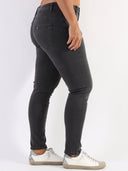 Jeans push-up curvy con brillantino