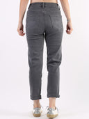 Jeans mom fit colorato