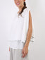 Blusa 2 layers con orlo paillettes