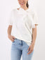 T-shirt Katy con fiocco in tulle e perline