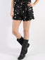 Shorts con maxi paillettes