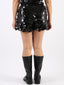 Shorts con maxi paillettes