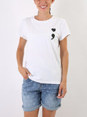 T-shirt punto e virgola