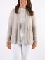 Cardigan aperto con taschine