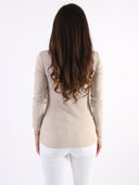 Maglia basic in misto viscosa e seta