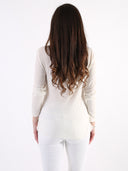 Maglia basic in misto viscosa e seta