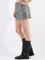 Shorts con mini paillettes