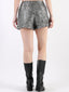 Shorts con mini paillettes