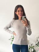 Maglioncino basic misto cashmere