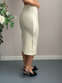 Gonna midi in misto viscosa