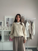 PREORDINE: Bomber in cotone Flora