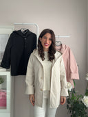 Spolverino Camilla con cappuccio