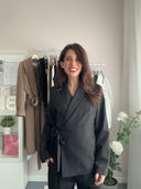 Blazer Haru con fiocco