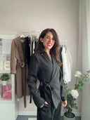 Blazer Haru con fiocco
