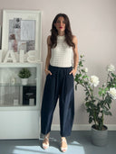 Pantalone Ballon blu