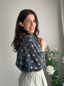 Camicetta blu Amore