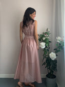 Abito Marilyn in tencel in rosa