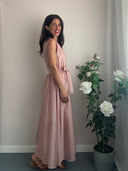 Abito Marilyn in tencel in rosa