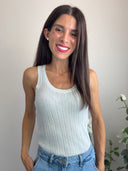 Top a coste con lurex