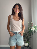 Promo lancio short strass e pizzo