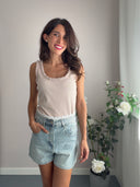 Promo lancio short strass e pizzo