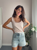 Promo lancio short strass e pizzo