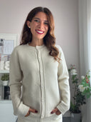 Cardigan lavorato