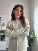Cardigan lavorato