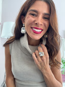 Anello con strass