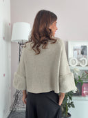 Cardigan con pellicciotto
