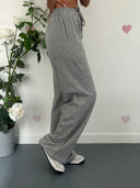 Pantaloni in tuta con strass