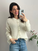 Cardigan lana/mohair